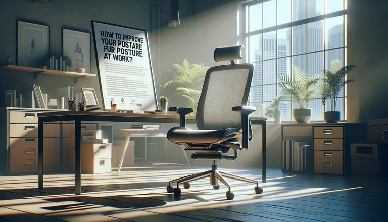 Chaise bureau ergonomique : Comment améliorer votre posture au travail ?