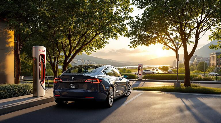 Cout recharge Tesla : estimations pour les trajets quotidiens et longs trajets