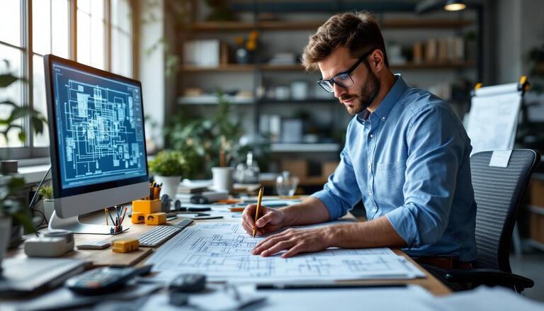 Dessinateur projeteur en électricité : un métier technique en plein essor