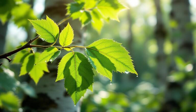 Feuille bouleau : composition et bienfaits pour la santé