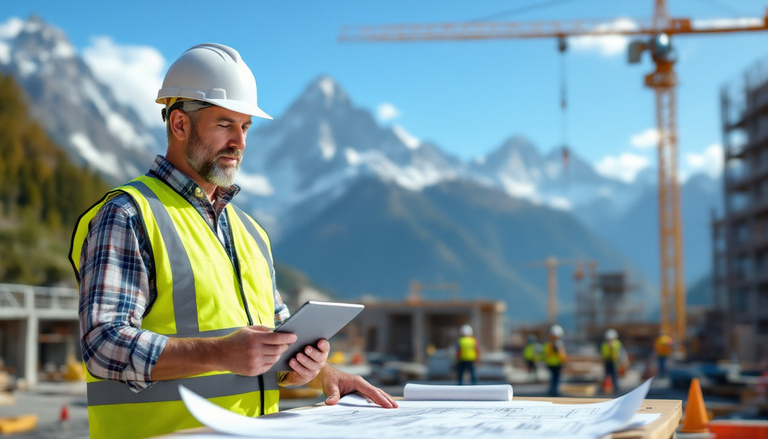 Salaire conducteur de travaux en Suisse : données à jour