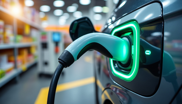 Recharger sa voiture électrique chez Auchan, Decathlon ou Leroy Merlin : les réductions cachées